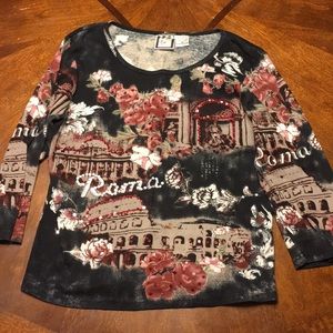 Sequin Embellished Roma Top